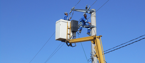 Pregatirea pentru instalarea liniei electrice aeriene